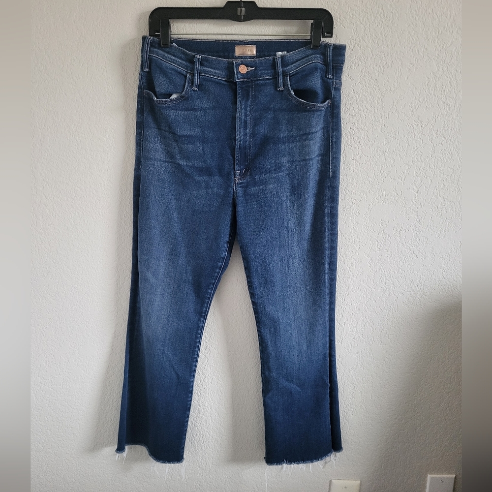 MOTHER High Rise Blue Jeans - Picture 4 of 11